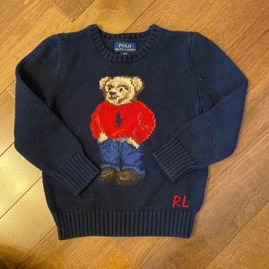 4t polo Bear sweater
